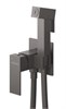 CEZARES Slider Гигиенический душ со смесителем, оружейная сталь SLIDER-DIF-GM - фото 303411
