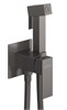 CEZARES Slider Гигиенический душ со смесителем, оружейная сталь SLIDER-DIF-GM - фото 303412