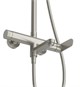 CEZARES Stylus Душевая стойка со смесителем и изливом, сатин STYLUS-CVD-IN - фото 303729