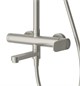 CEZARES Stylus Душевая стойка со смесителем и изливом, сатин STYLUS-CVD-IN - фото 303730