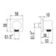 LEMARK  Подключение для душевого шланга для LM3722MW, LM3729MW, белый матовый LM3783MW - фото 303745