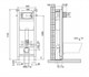 JACOB DELAFON Система инсталляции для подвесного унитаза на 3/6L 400 мм E33131RU-NF - фото 304343