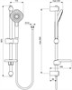 IDEAL STANDARD Набор смесителей + душевой гарнитур  Esla BC264AA (распродажа) BC264AA распродажа - фото 306163