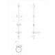 LEMARK Стойка для душа с мыльницей, цвет хром LM8105C - фото 306525