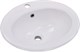 GID Раковина 9413 71107 встраиваемая сверху белая 56x49x19 GID-71107 - фото 309292