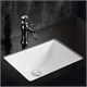 GID Раковина Yj833 71153 встаиваемая снизу белая 61x39x19 GID-71153 - фото 309358