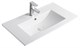 GID Раковина NYJ803-60 71109 встраиваемая сверху белая 61x40x17 GID-71109 - фото 309411