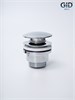 GID Донный клапан универсальный G-36CH 76603K хром 7x7x10 GID-76603K