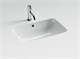 CERAMICA NOVA Element Раковина встраиваемая снизу 540x360x190 с отверстием слива перелива цвет белый CN7018 - фото 310934