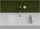 CERAMICA NOVA Element Раковина встраиваемая снизу 540x360x190 с отверстием слива перелива цвет белый CN7018 - фото 310936