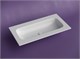 CERAMICA NOVA Grace Раковина накладная мебельная прямоугольная 910x457x137 без отверстия под смеситель цвет белый CN7019wx - фото 310946