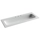 CERAMICA NOVA Grace Раковина накладная мебельная прямоугольная 1210x457x137 с тремя отверстиями под смеситель цвет белый CN7024 - фото 310996