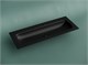 CERAMICA NOVA Grace Раковина накладная мебельная прямоугольная 1210x457x137 с тремя отверстиями под смеситель цвет черный матовый CN7024MB - фото 311002