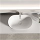 CERAMICA NOVA Twist Раковина накладная овальной формы 500x300x140 белый матовый CN12001MW - фото 311013