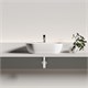 CERAMICA NOVA Twist Раковина накладная овальной формы 500x300x140 белый матовый CN12001MW - фото 311014