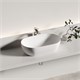 CERAMICA NOVA Twist Раковина накладная овальной формы 500x300x140 белый матовый CN12001MW - фото 311016