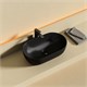 CERAMICA NOVA Twist Раковина накладная овальной формы 500x300x140 черный матовый CN12001MB - фото 311023