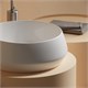 CERAMICA NOVA Maya Раковина накладная круглая 400x400x140 белый CN12004 - фото 311027