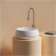 CERAMICA NOVA Maya Раковина накладная круглая 400x400x140 белый CN12004 - фото 311031