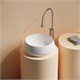 CERAMICA NOVA Maya Раковина накладная круглая 400x400x140 белый CN12004 - фото 311032