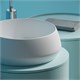 CERAMICA NOVA Maya Раковина накладная круглая 400x400x140 белый матовый CN12004MW - фото 311035