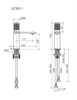 SANCOS Nexus Смеситель для раковины, хром, арт. SC9011CH SC9011CH - фото 317066