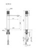 SANCOS Nexus Смеситель для раковины высокий, хром, арт. SC9012CH SC9012CH - фото 317078
