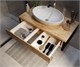 1MARKA Grunge Loft Тумба под раковину подвесная ширина 70 см, цвет дуб Вотан Ц0000015940 - фото 324491