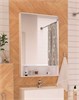 1MARKA Зеркальный шкафчик (ШxВ) 60x90 см, белый У83225 - фото 324596