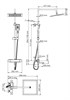 WASSERKRAFT SK19901CH Душевой комплект для набора, хром WASSERKRAFT SK19901CH - фото 324908