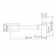 WASSERKRAFT Asphe 7700 A334 Сифон для раковины, золото розовое WASSERKRAFT A334 - фото 324929