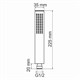 WASSERKRAFT A218 Лейка 1-функциональная, черный WASSERKRAFT A218 - фото 324988
