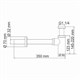 WASSERKRAFT Mindel 8500 A150 Сифон для раковины, белый WASSERKRAFT A150 - фото 325084