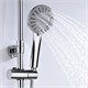 WASSERKRAFT SK16601CH Душевой комплект для набора, хром WASSERKRAFT SK16601CH - фото 325304