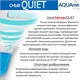 AQUAme Унитаз подвесной сиденье SoftClose, технология смыва QUIET, скрытый крепеж. 520х360х410, белый AQM2010 - фото 325687