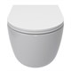 AQUAme Унитаз подвесной сиденье SoftClose, технология смыва Invisible, скрыт крепеж. 490х360х380, белый AQM2013PRO - фото 325712