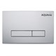 AQUAme Панель смыва для инсталляции, хром AQM4103CR - фото 325773