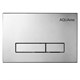 AQUAme Панель смыва для инсталляции, сатиновый AQM4103S - фото 325779