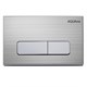 AQUAme Панель смыва для инсталляции металл, хром AQM4105CR - фото 325785
