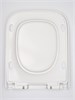 AQUAme Сиденье тонкое быстросъемное с микролифтом, белый AQM1205 - фото 325989