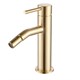 AQUAme Siena Смеситель для биде однорычажный, Brushed gold AQM6216BG - фото 326175
