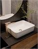 AQUAme Monza Смеситель для раковины однорычажный, Brushed gold AQM6314BG - фото 326230