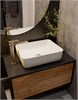 AQUAme Monza Смеситель для раковины однорычажный, Brushed gold AQM6314BG - фото 326232
