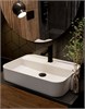 AQUAme Parma Смеситель для раковины однорычажный, черный матовый AQM6610MB - фото 326244