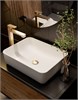 AQUAme Parma Смеситель для раковины однорычажный, Brushed gold AQM6614BG - фото 326278