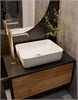 AQUAme Asti Смеситель для раковины однорычажный, Brushed gold AQM6414BG - фото 326365