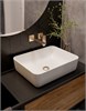 AQUAme Monza Смеситель для раковины настенный на 2 отв., внутр монтаж в компл., Brushed gold AQM6315BG - фото 326384