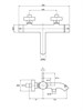 AQUAme Siena Смеситель для душа, медь шлифованная AQM6212BC - фото 326510