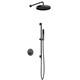 AQUAme Набор для комплектации душа с термостатом, Gun metal AQM8401GM - фото 326921