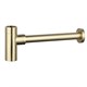 AQUAme Сифон для раковины латунный, Brushed gold AQM7010BG - фото 327000
